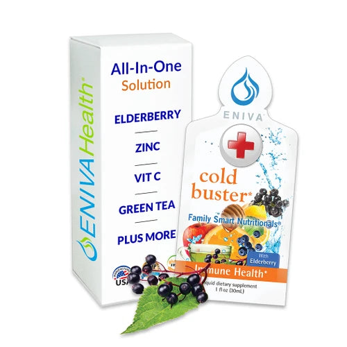 Cold Buster Immune Armor - With Elderberry, Zinc, Vit C, D, Enchinacea