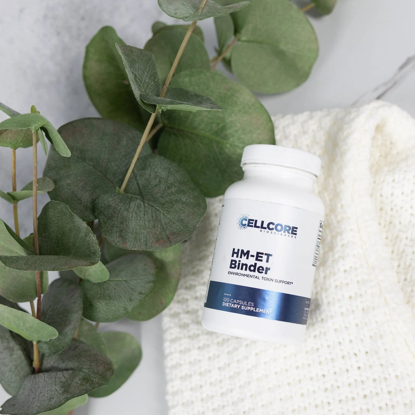 Cellcore HM-ET Binder - Carbon Detox Supplement, 120 Capsules