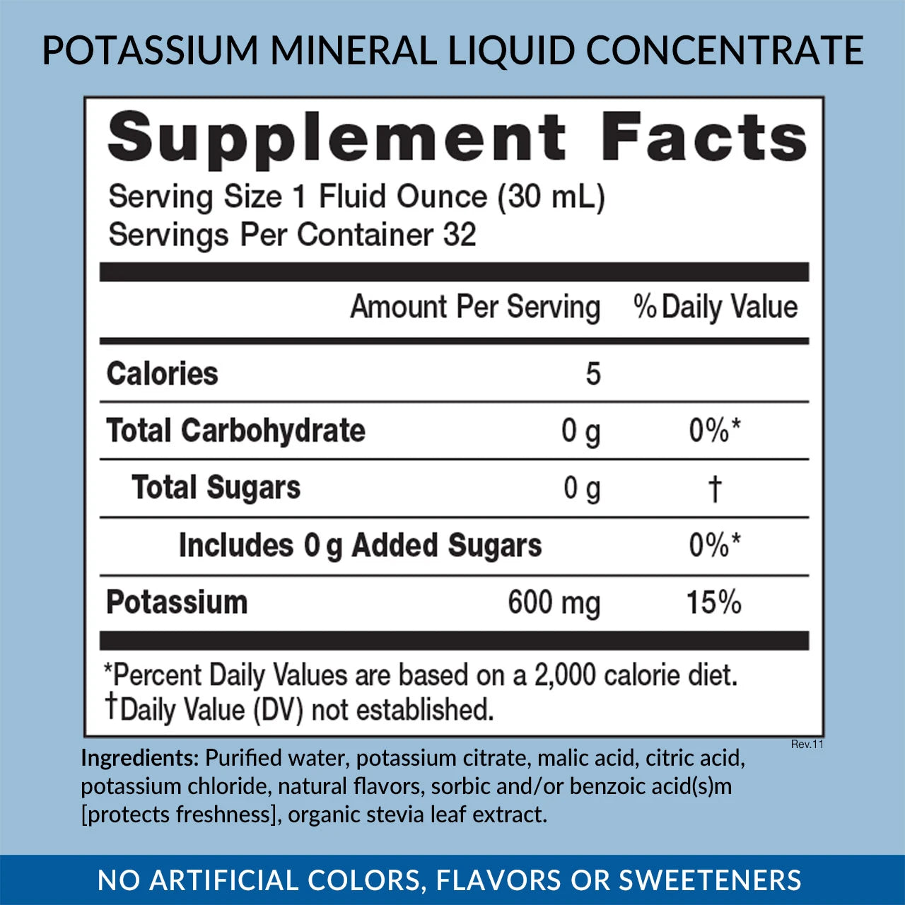 Potassium Mineral Liquid Concentrate