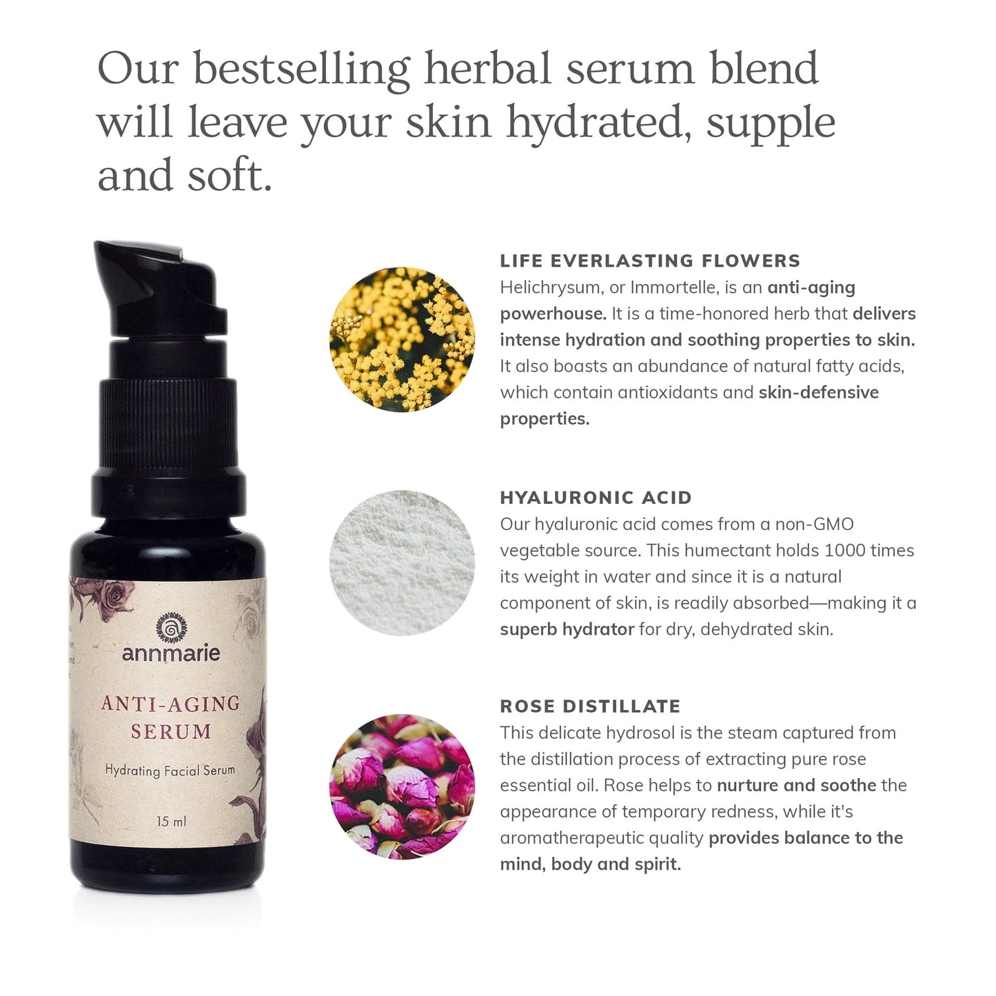 Annmarie Skincare- Anti-Aging Serum for all Skin Types, 15 mL