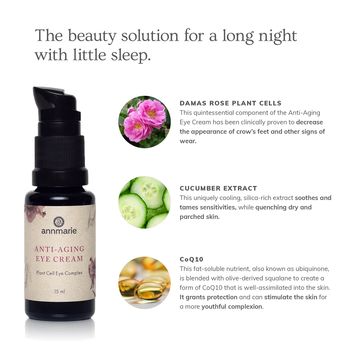 Annemarie - Anti-Aging Eye Cream, 15 mL