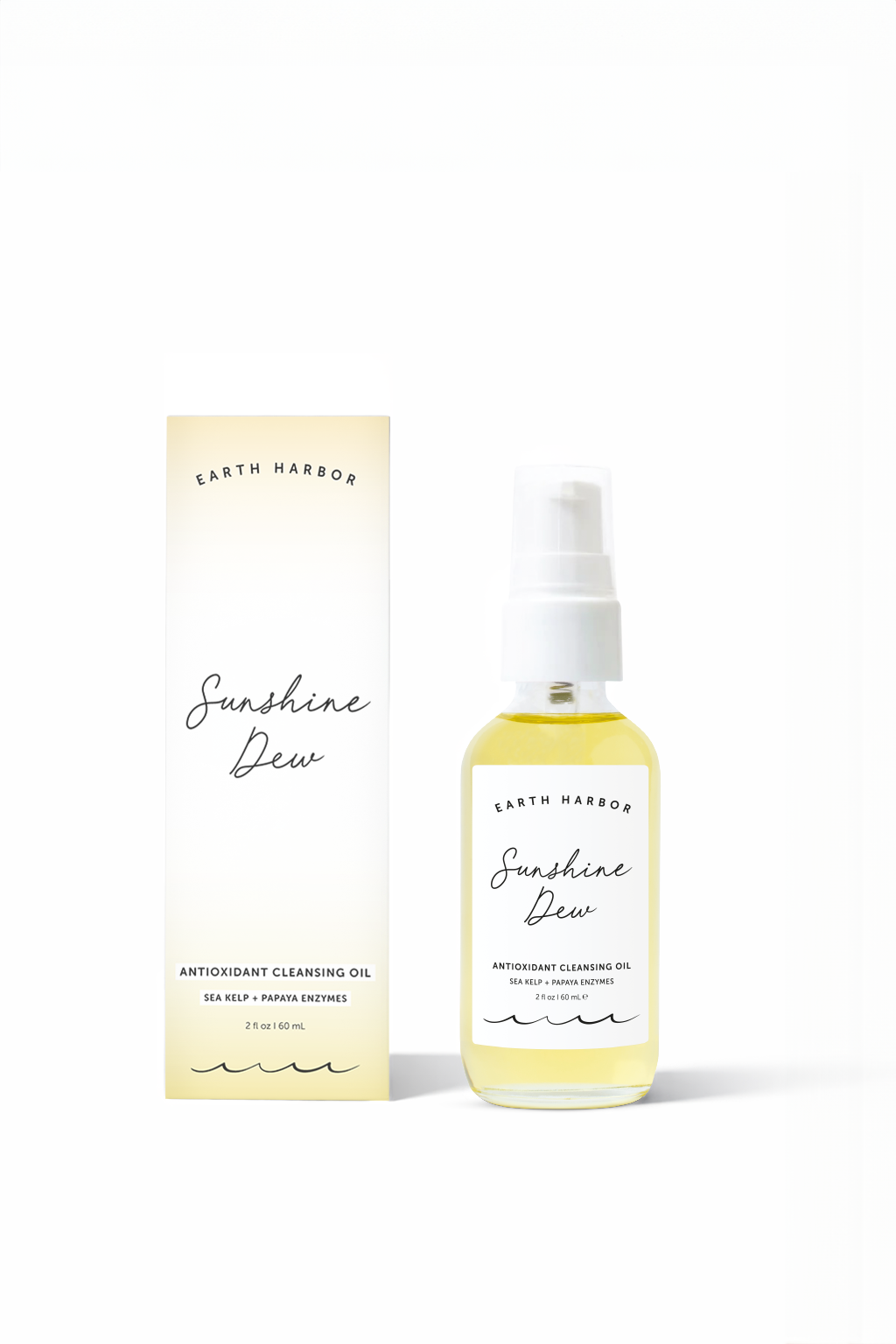 Sunshine Dew: Antioxidant Cleansing Oil.