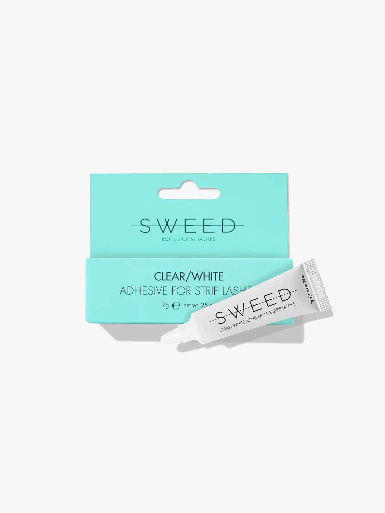 Adhesive for Strip Lashes  Clear/White