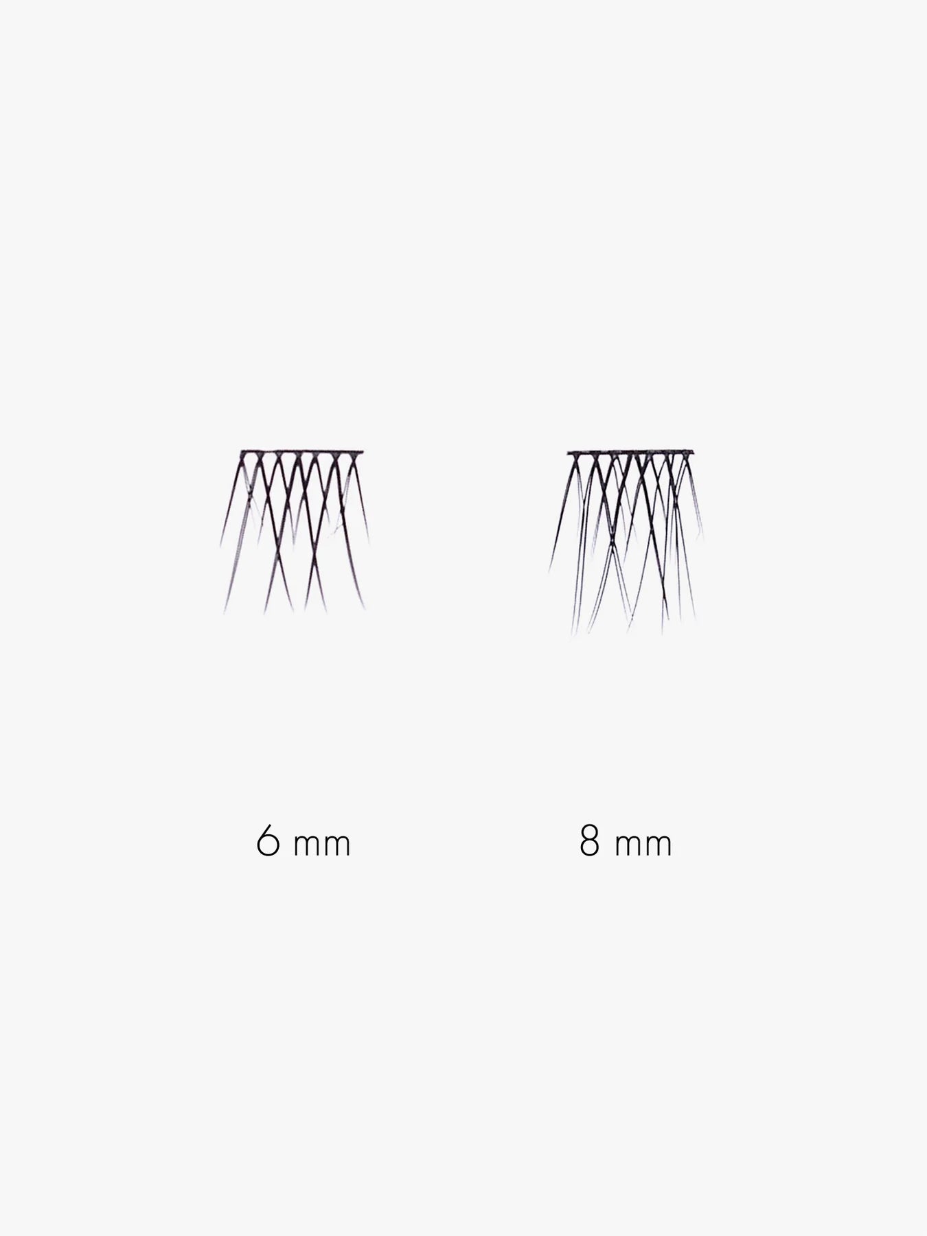 No Lash Cluster Duo size