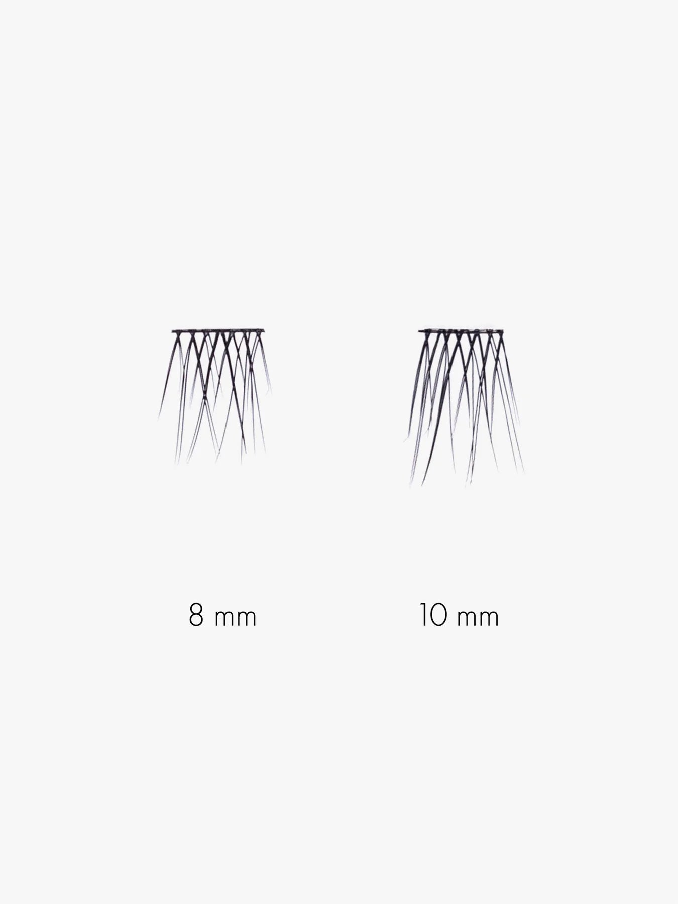 No Lash Cluster Duo size