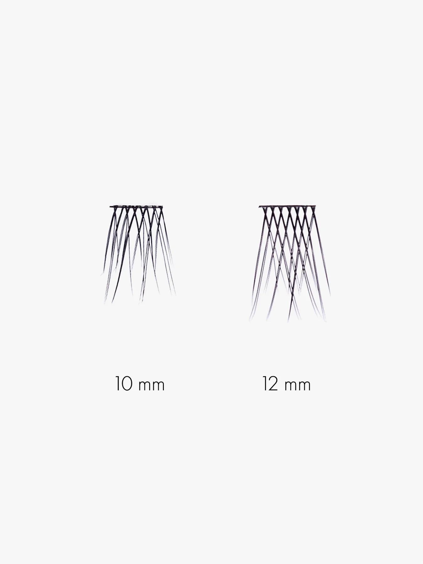 No Lash Cluster Duo size