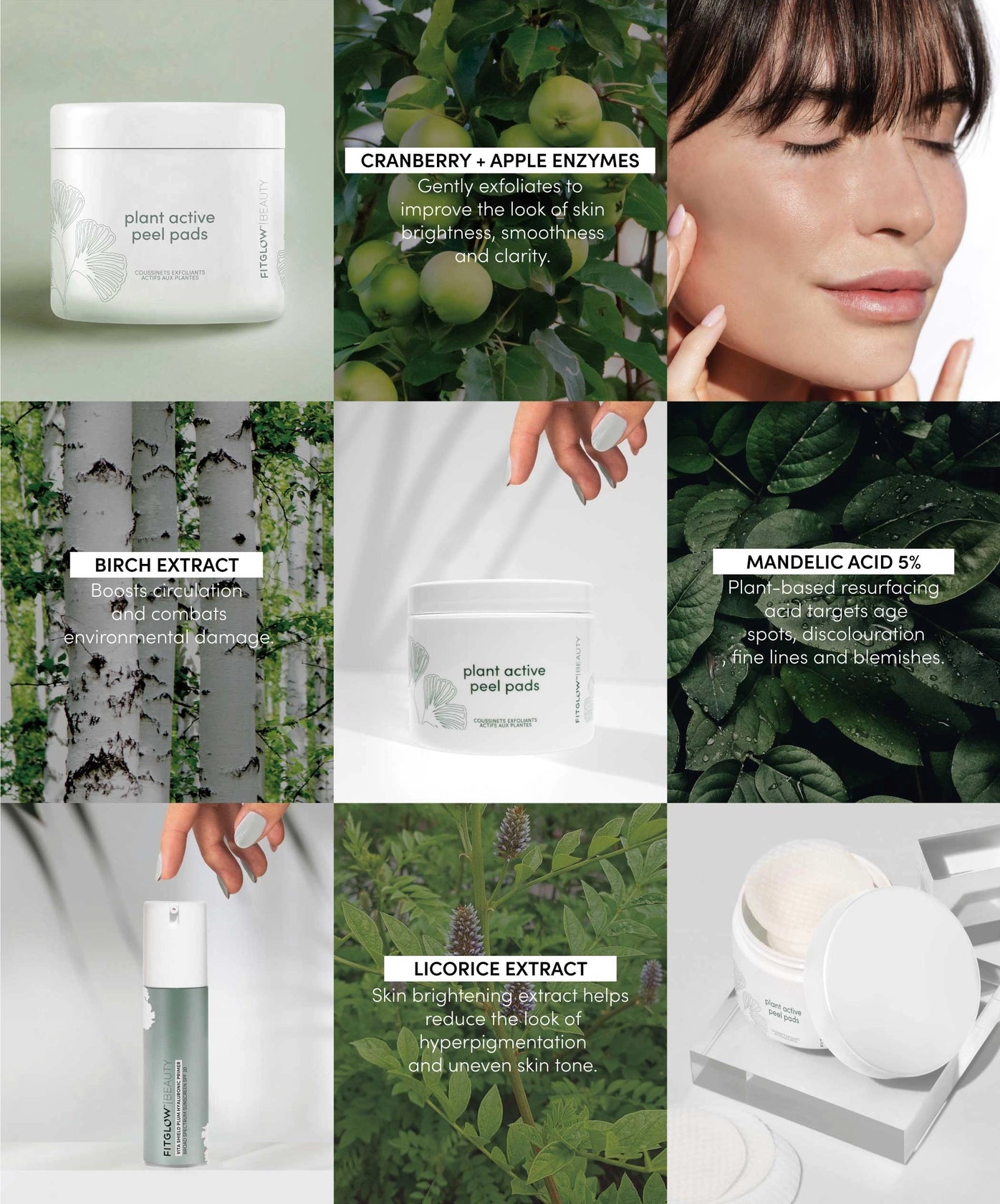 Plant Active Peel Pads