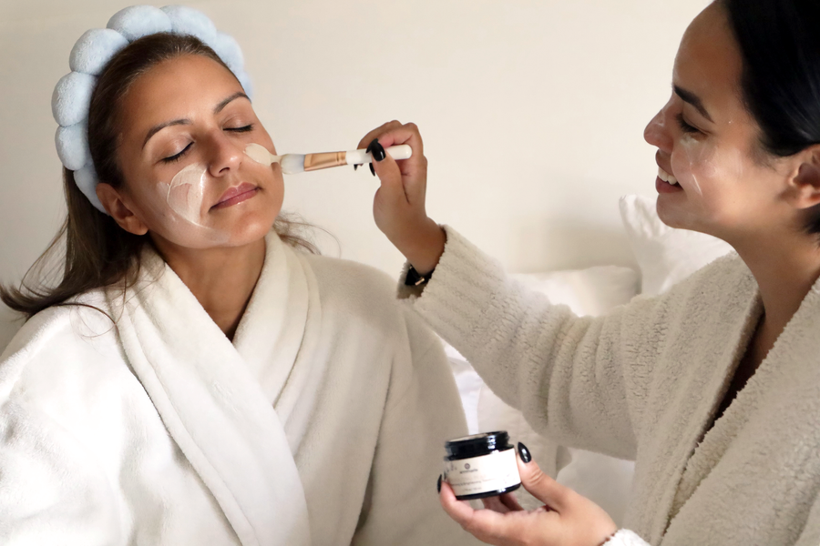glowing skin product