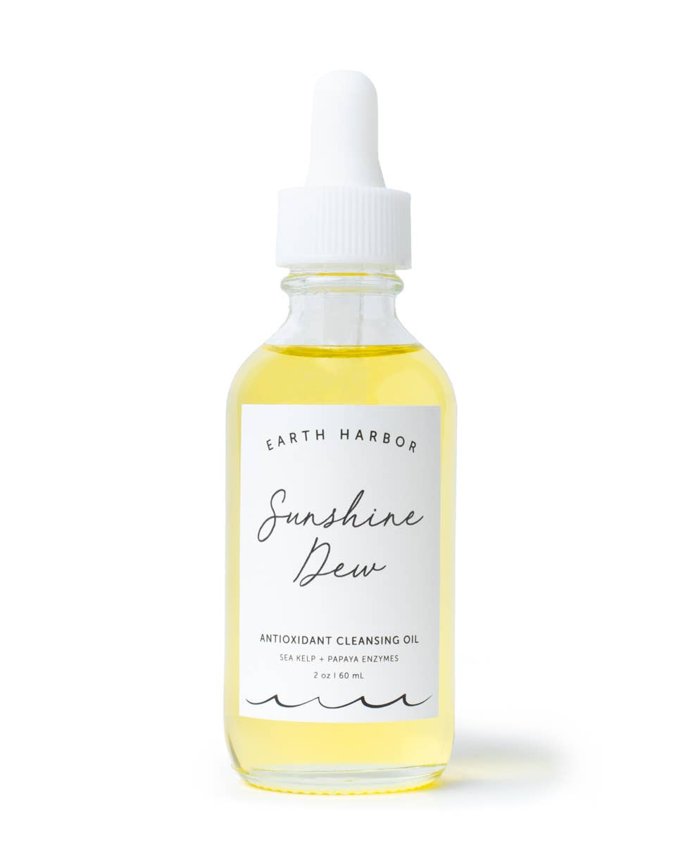 Sunshine Dew: Antioxidant Cleansing Oil.