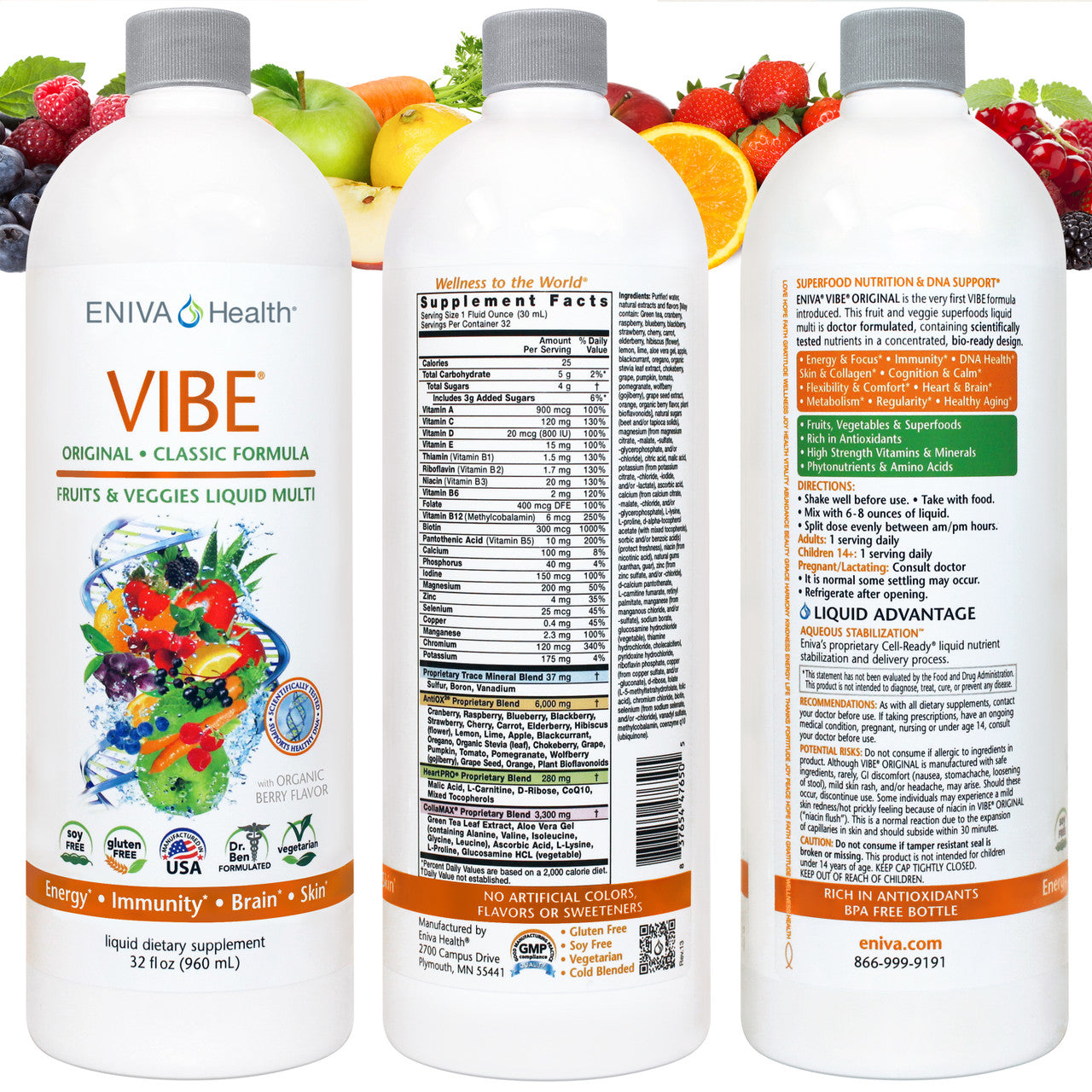 VIBE ORIGINAL Immune Health Liquid Multi