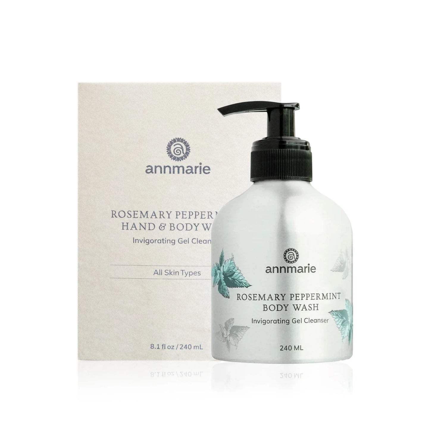 Rosemary Peppermint Body Wash (240ml)