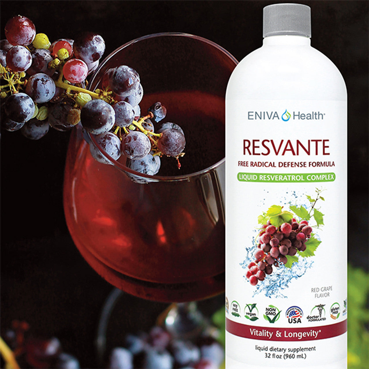 RESVANTE Liquid Resveratrol Antioxidant Complex